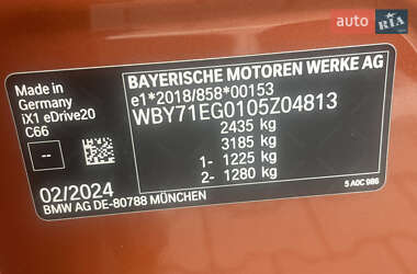 Внедорожник / Кроссовер BMW iX1 2024 в 
