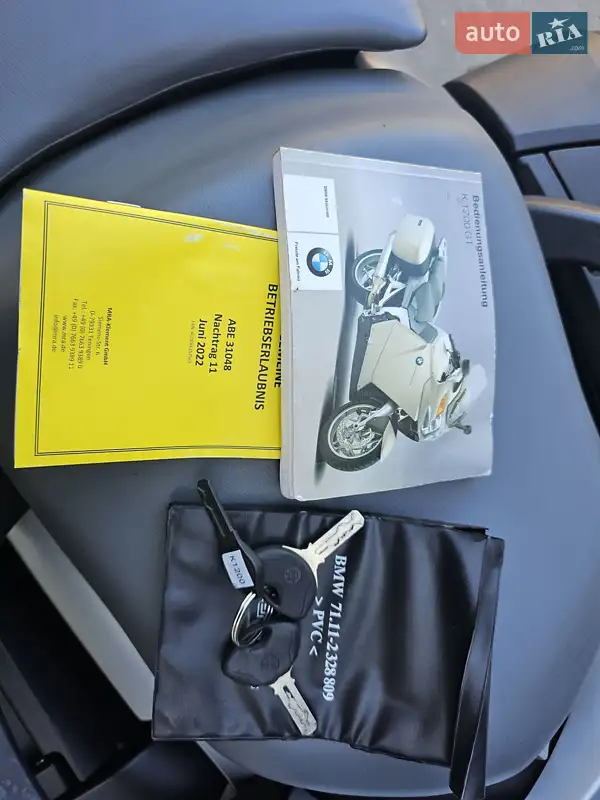 Мотоцикл Спорт-туризм BMW K 1200GT 2007 в Бердичеве документ