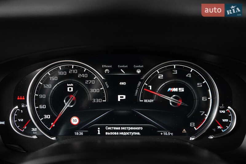 Седан BMW M5 2018 в Одесі