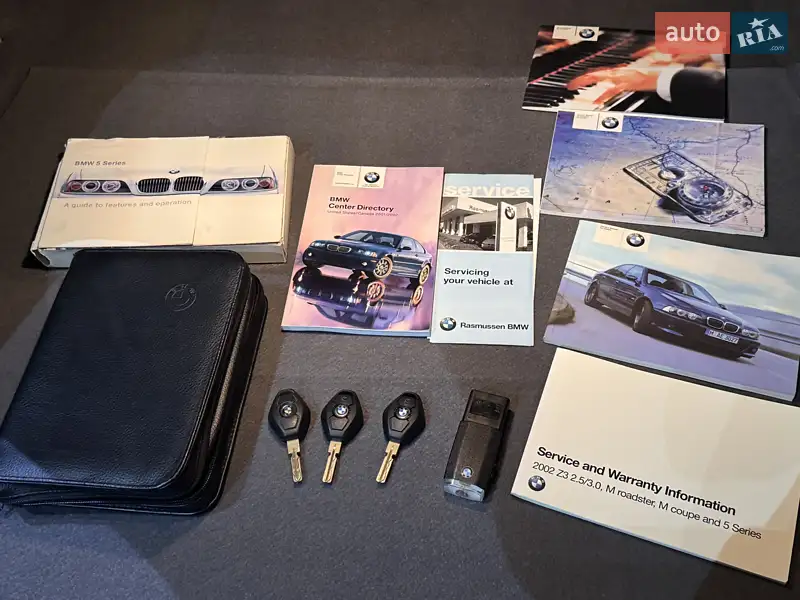 Седан BMW M5 2002 в Одессе документ