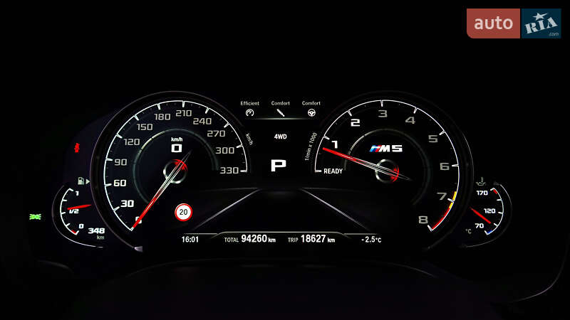 Седан BMW M5 2019 в Львове