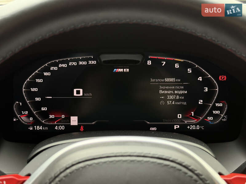 Купе BMW M8 Gran Coupe 2020 в Киеве фото 17 Купе BMW M8 Gran Coupe 2020 в Киеве