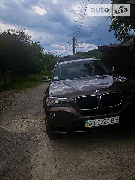 Внедорожник / Кроссовер BMW X3 2012 в Калуше