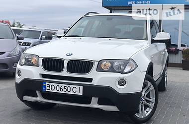 Внедорожник / Кроссовер BMW X3 2010 в Тернополе