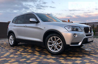 Внедорожник / Кроссовер BMW X3 2011 в Черкассах