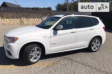 Внедорожник / Кроссовер BMW X3 2013 в Львове