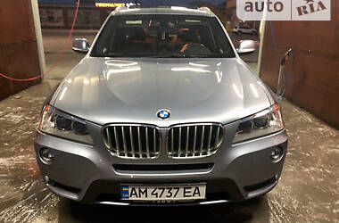 Внедорожник / Кроссовер BMW X3 2012 в Житомире