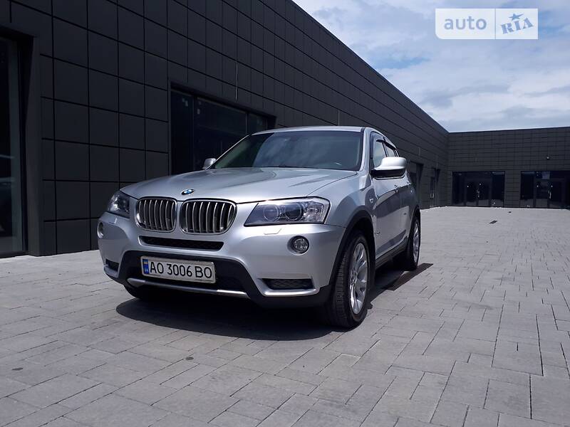 Внедорожник / Кроссовер BMW X3 2013 в Тячеве