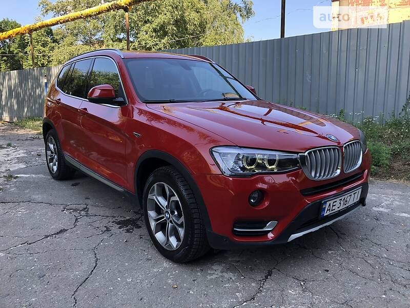 Внедорожник / Кроссовер BMW X3 2017 в Днепре