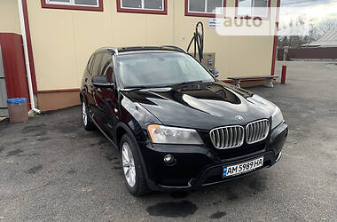 Внедорожник / Кроссовер BMW X3 2012 в Житомире