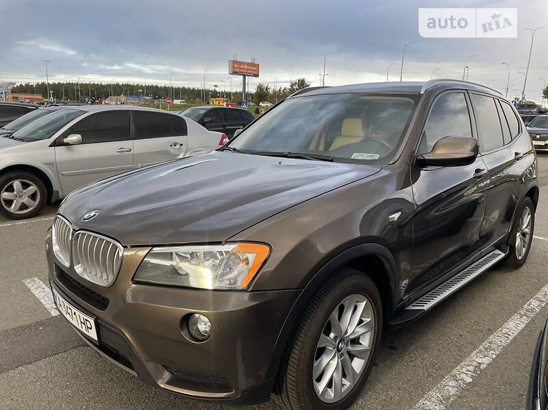 Внедорожник / Кроссовер BMW X3 2012 в Киеве