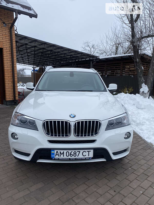 Внедорожник / Кроссовер BMW X3 2012 в Хорошеве