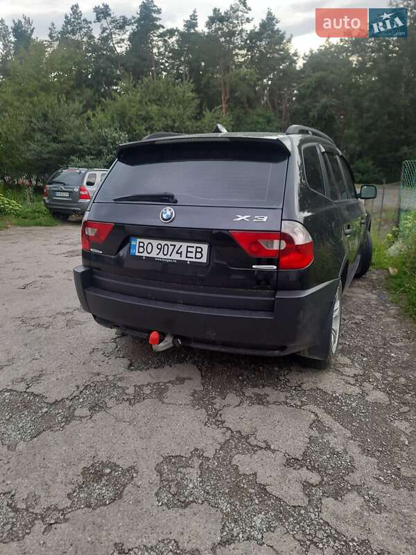 Внедорожник / Кроссовер BMW X3 2005 в Бучаче