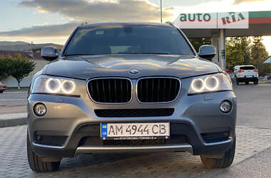 Внедорожник / Кроссовер BMW X3 2013 в Сваляве
