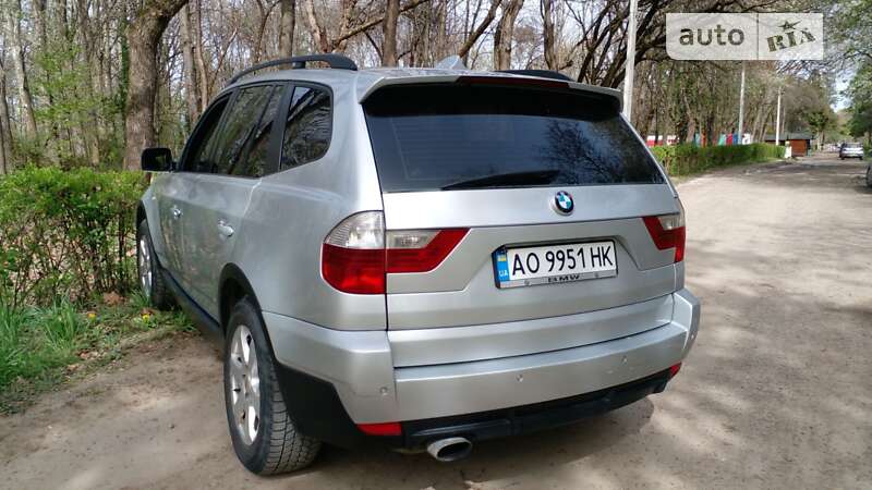 Позашляховик / Кросовер BMW X3 2008 в Ужгороді