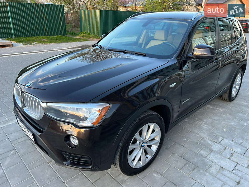Внедорожник / Кроссовер BMW X3 2015 в Львове