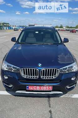 Внедорожник / Кроссовер BMW X3 2015 в Львове