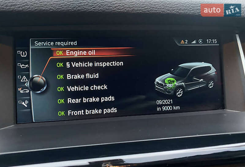 Позашляховик / Кросовер BMW X3 2017 в Києві