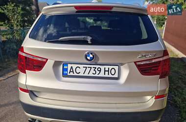 Внедорожник / Кроссовер BMW X3 2012 в Ковеле