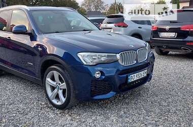 Внедорожник / Кроссовер BMW X3 2017 в Тернополе