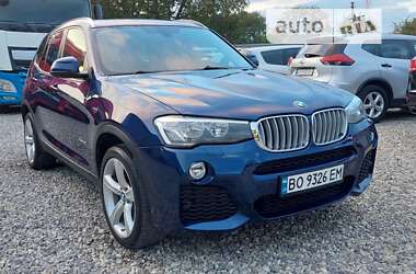 Внедорожник / Кроссовер BMW X3 2017 в Тернополе