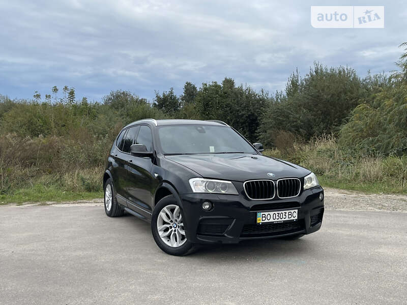 Внедорожник / Кроссовер BMW X3 2012 в Тернополе