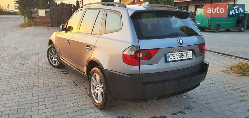 Внедорожник / Кроссовер BMW X3 2004 в Черновцах