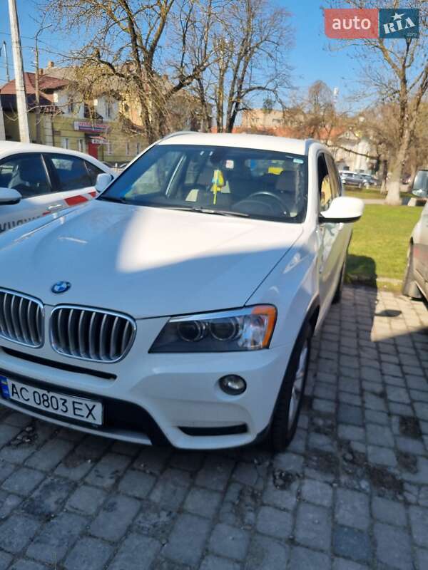 Позашляховик / Кросовер BMW X3 2012 в Луцьку