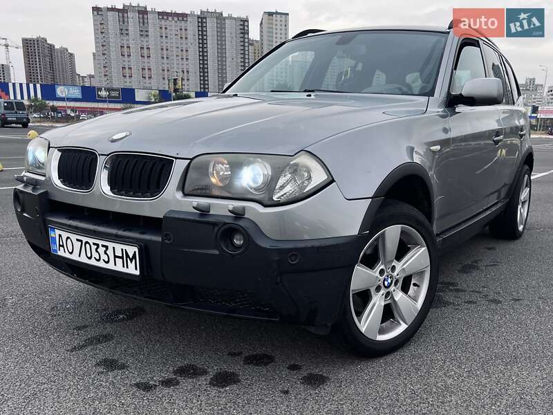Внедорожник / Кроссовер BMW X3 2004 в Киеве