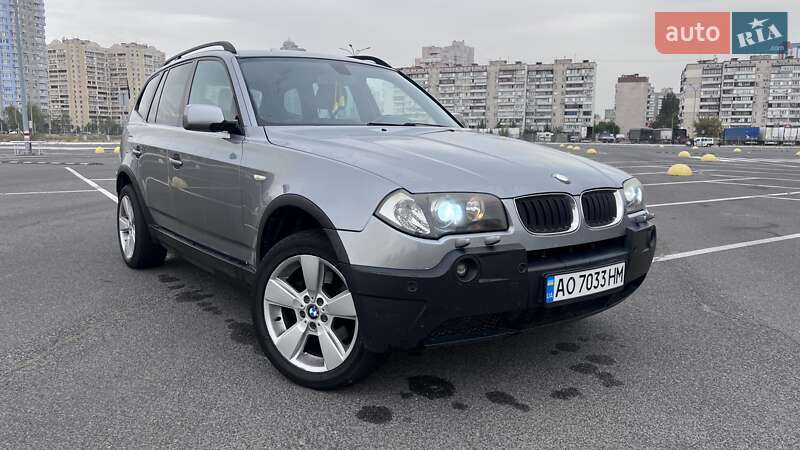 Внедорожник / Кроссовер BMW X3 2004 в Киеве