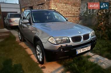 Внедорожник / Кроссовер BMW X3 2006 в Черновцах