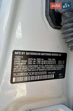 Внедорожник / Кроссовер BMW X3 2014 в 
