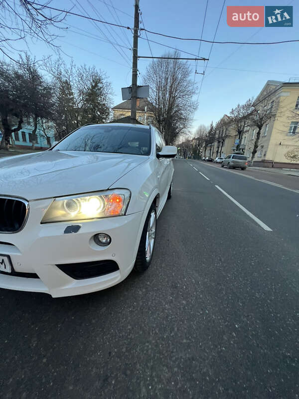 Внедорожник / Кроссовер BMW X3 2012 в Житомире