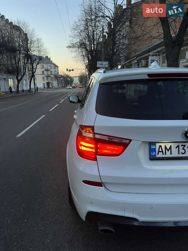 Внедорожник / Кроссовер BMW X3 2012 в Житомире
