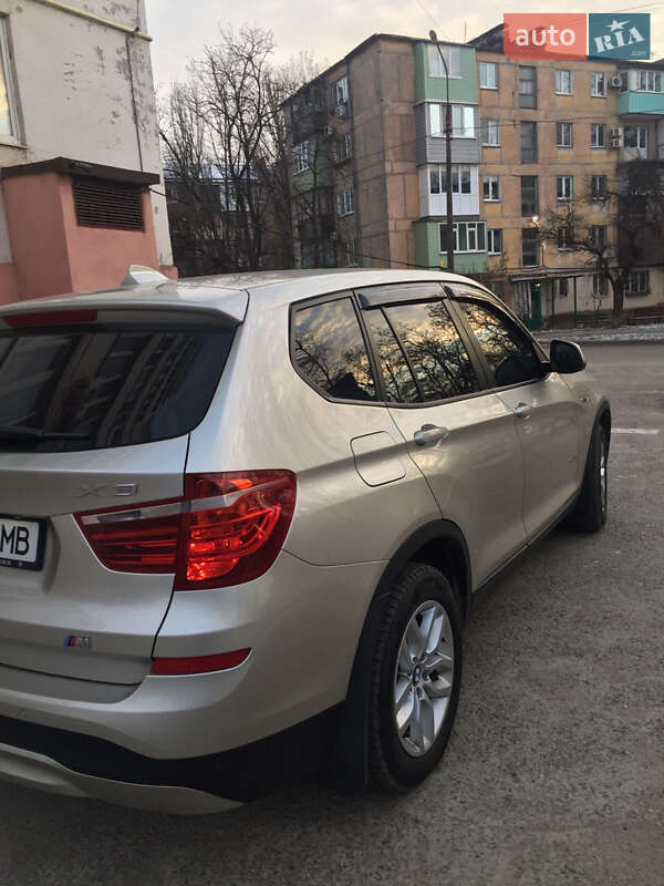 Внедорожник / Кроссовер BMW X3 2017 в Кременчуге