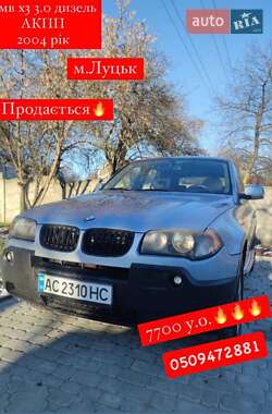 Позашляховик / Кросовер BMW X3 2004 в Луцьку