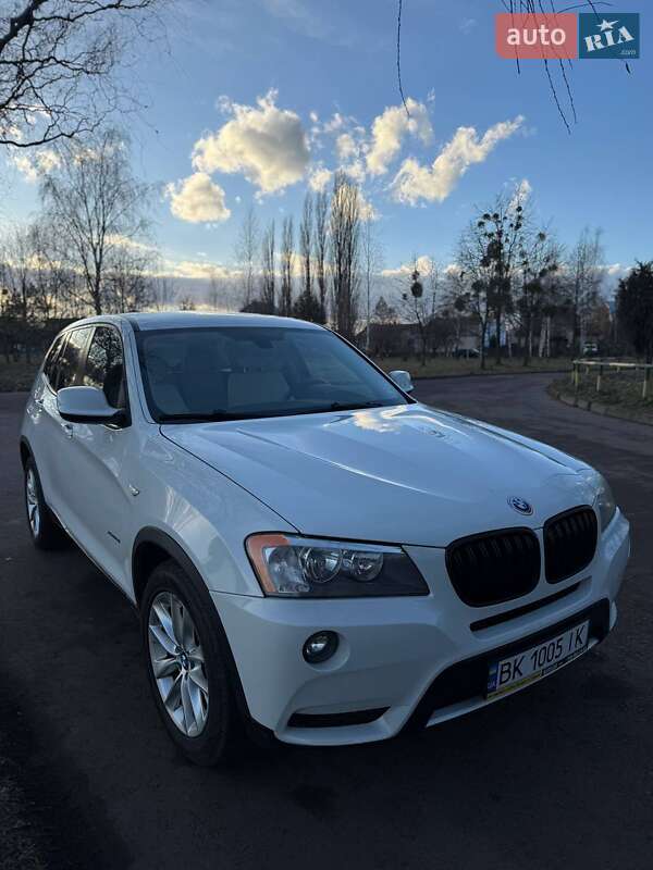 Внедорожник / Кроссовер BMW X3 2013 в Ровно