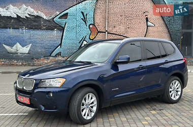 Внедорожник / Кроссовер BMW X3 2013 в Луцке