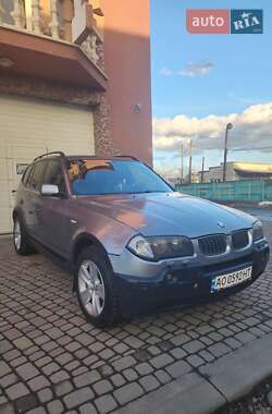 Внедорожник / Кроссовер BMW X3 2004 в Тячеве