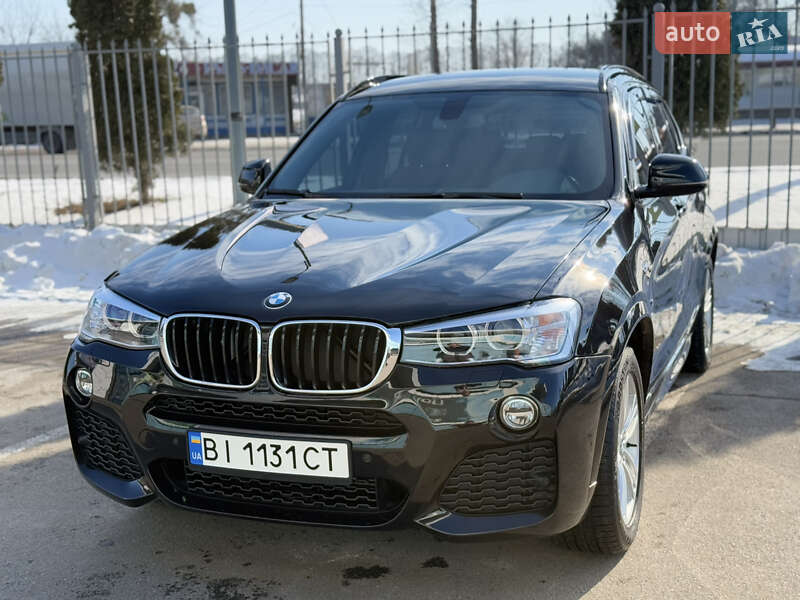 Внедорожник / Кроссовер BMW X3 2017 в Полтаве