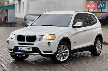 Внедорожник / Кроссовер BMW X3 2012 в Звягеле