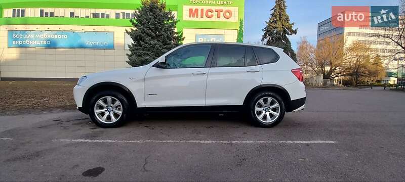 Внедорожник / Кроссовер BMW X3 2012 в Черкассах