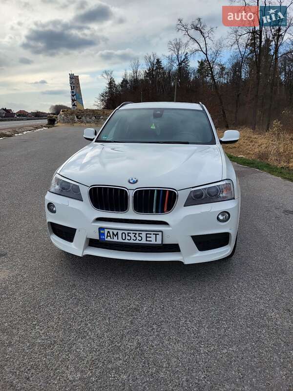 Внедорожник / Кроссовер BMW X3 2013 в Житомире фото 2 Внедорожник / Кроссовер BMW X3 2013 в Житомире