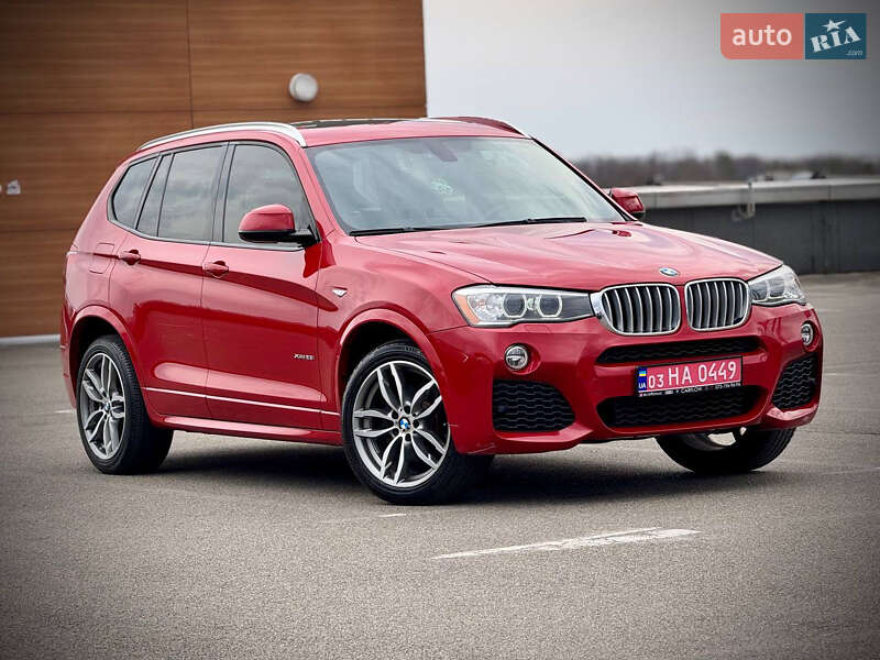 Внедорожник / Кроссовер BMW X3 2017 в 
