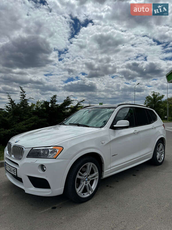Внедорожник / Кроссовер BMW X3 2012 в Каменец-Подольском