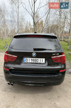 Внедорожник / Кроссовер BMW X3 2014 в 