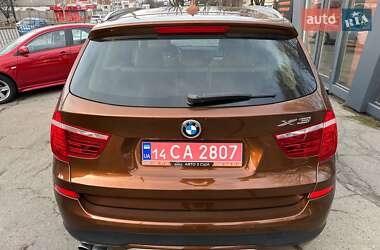 Внедорожник / Кроссовер BMW X3 2016 в 