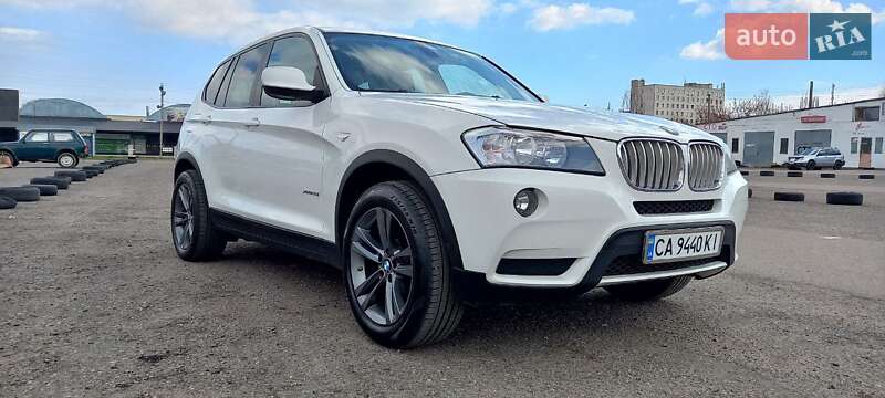 Внедорожник / Кроссовер BMW X3 2012 в Черкассах