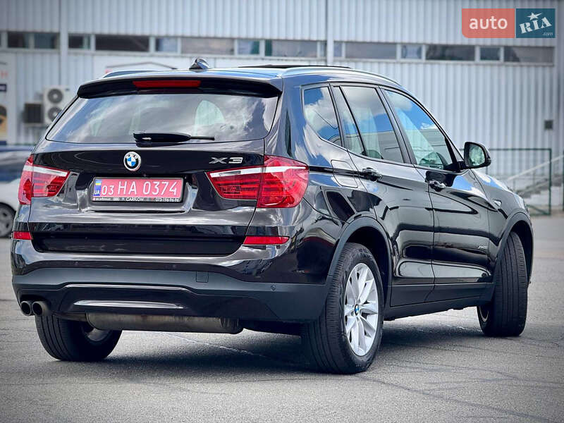 Внедорожник / Кроссовер BMW X3 2016 в Киеве