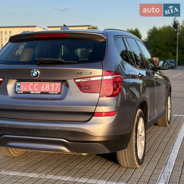 Позашляховик / Кросовер BMW X3 2016 в Тернополі
